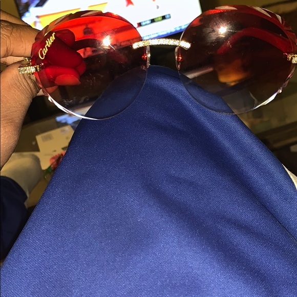 Cartier woods red transitional lens - Picture 2 of 2